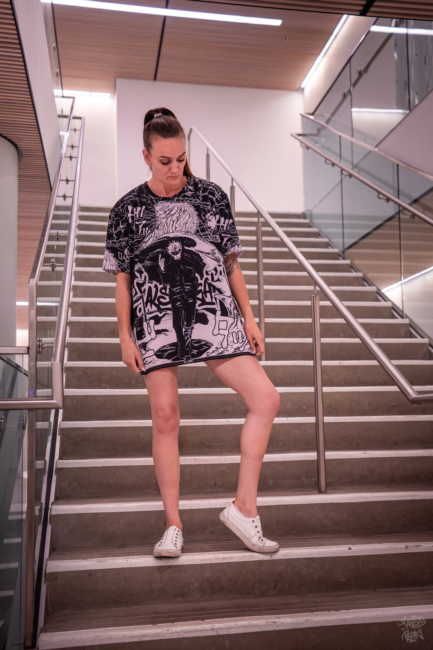 Void Dyed Oversized T-shirt