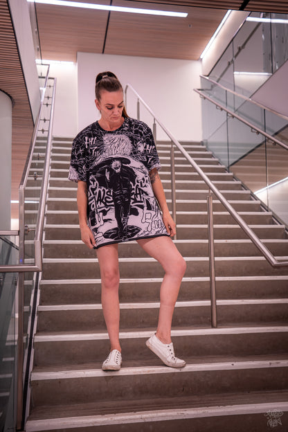 Void Dyed Oversized T-shirt