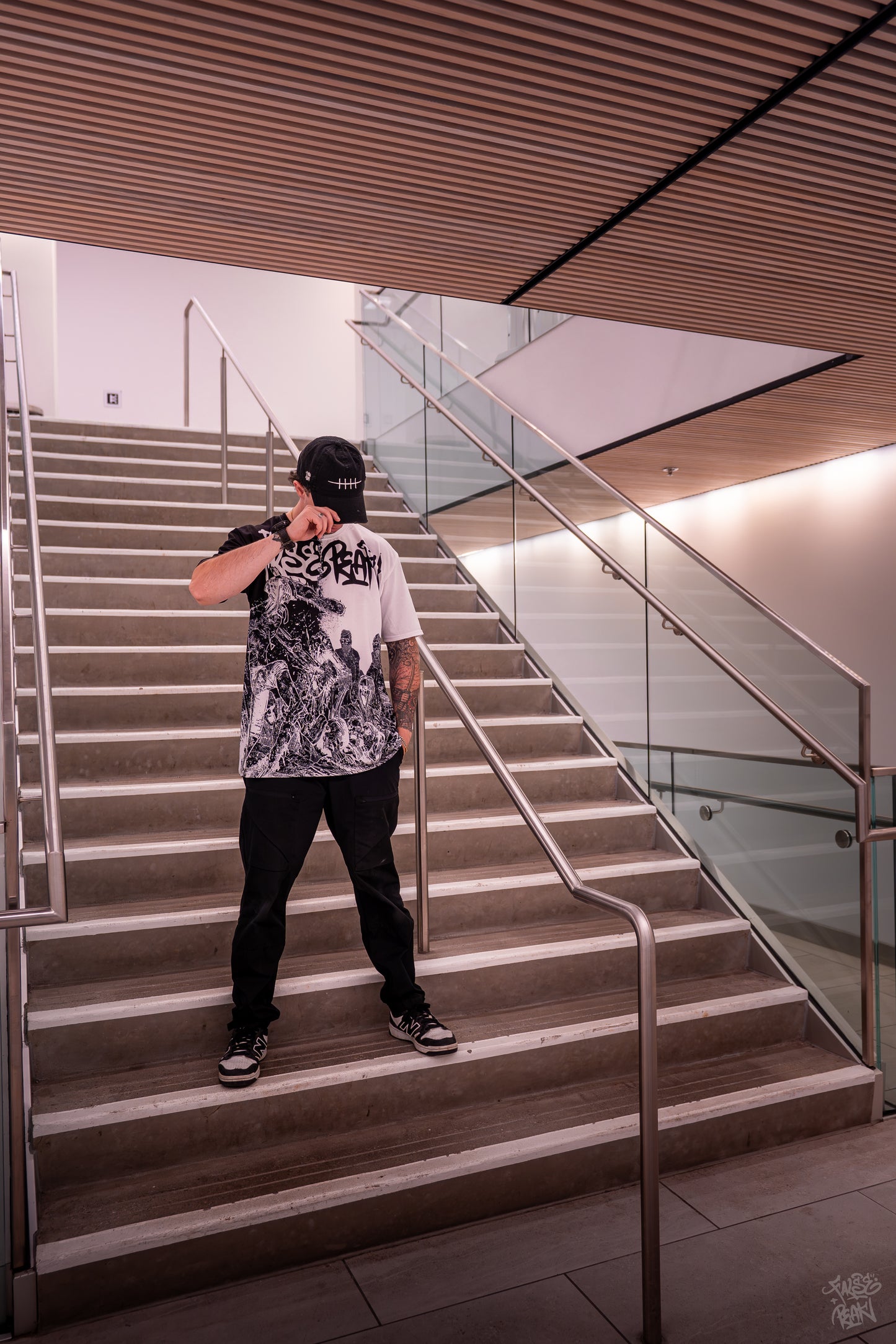 Chaos Dyed Oversized T-shirt